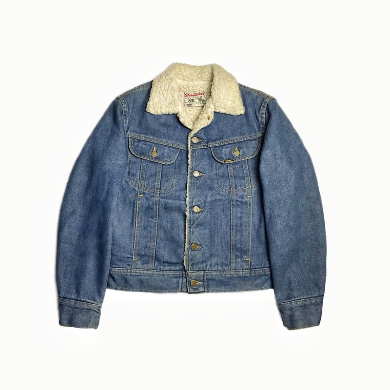 古着70s Lee Storm Rider雪巴外套 - 男装外套 - 棉．麻 蓝色