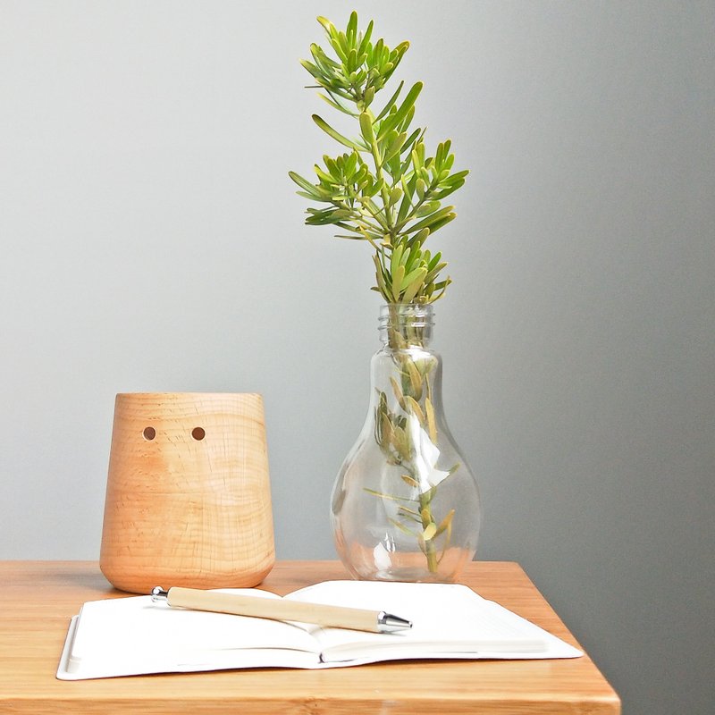 眨眼睛夜灯 情境灯床头灯 气氛光晕设计 父亲节 生日礼物推荐 - 灯具/灯饰 - 木头 