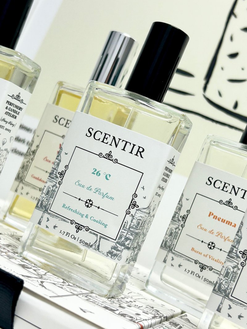 【木质调】摄氏26度EDP - 50ml - 香水/香膏 - 玻璃 多色