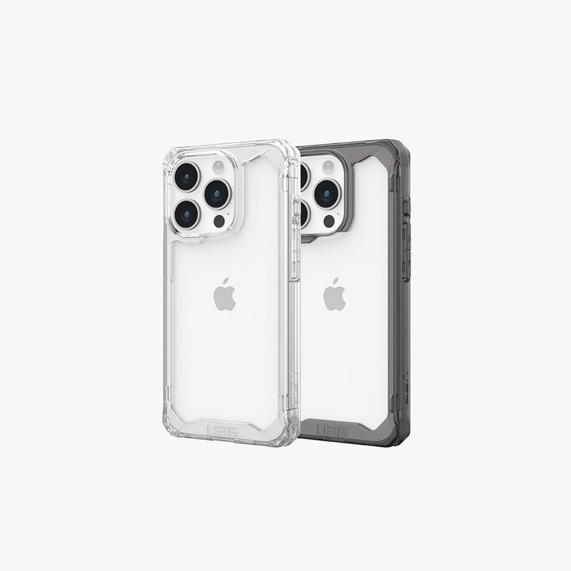 UAG iPhone 15 系列 (适用6.1/6.7寸) 耐冲击保护壳-全透款 - 手机壳/手机套 - 聚酯纤维 白色