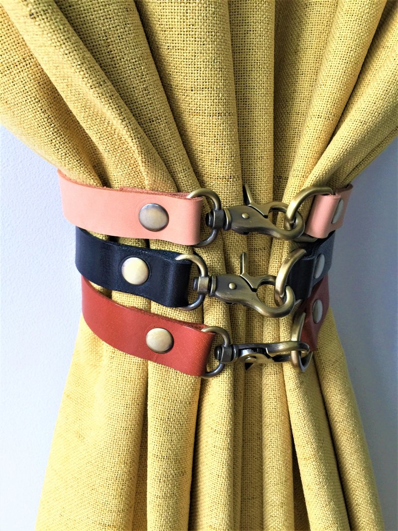 皮革窗帘绑带//简约主义//家居装饰//窗帘//窗帘绑带 - 门帘/门牌 - 真皮 