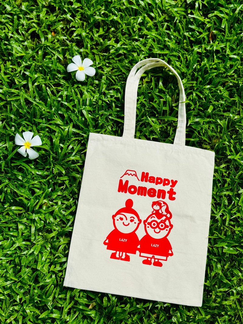 全棉帆布 富士山系列 肩背包 托特包 购物袋 侧背包 大容量 - 侧背包/斜挎包 - 棉．麻 