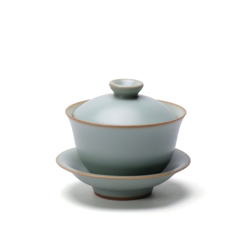 陶作坊│怀汝盖碗(粉青) - 茶具/茶杯 - 瓷 