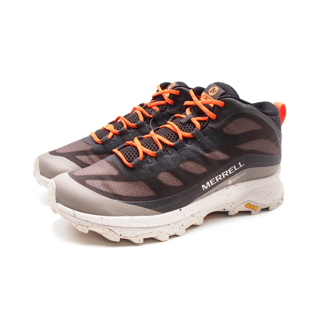 MERRELL MOAB SPEED MID GORE-TEX防水中低筒健行运动鞋 男鞋-橘 - 男款运动鞋/球鞋 - 防水材质 