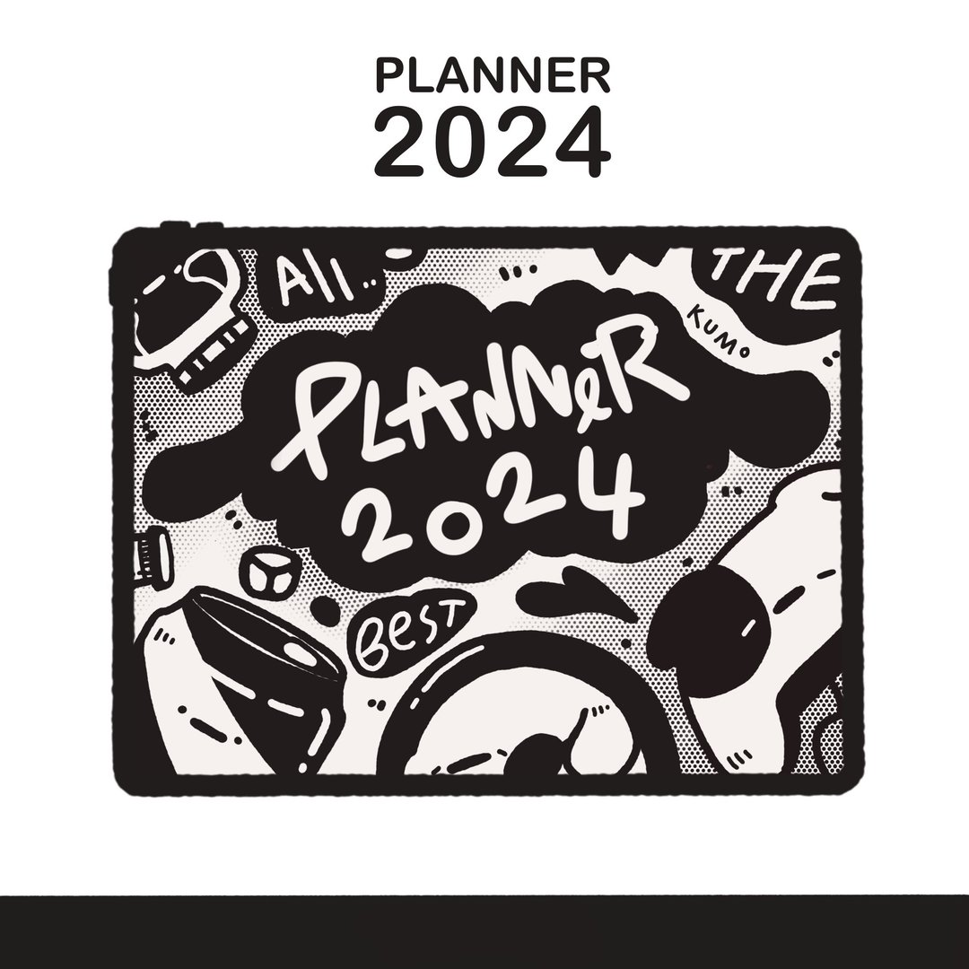 规划器：2024 年规划器（数位产品）| AMOTIZ - 电子手帐及素材 - 其他材质 