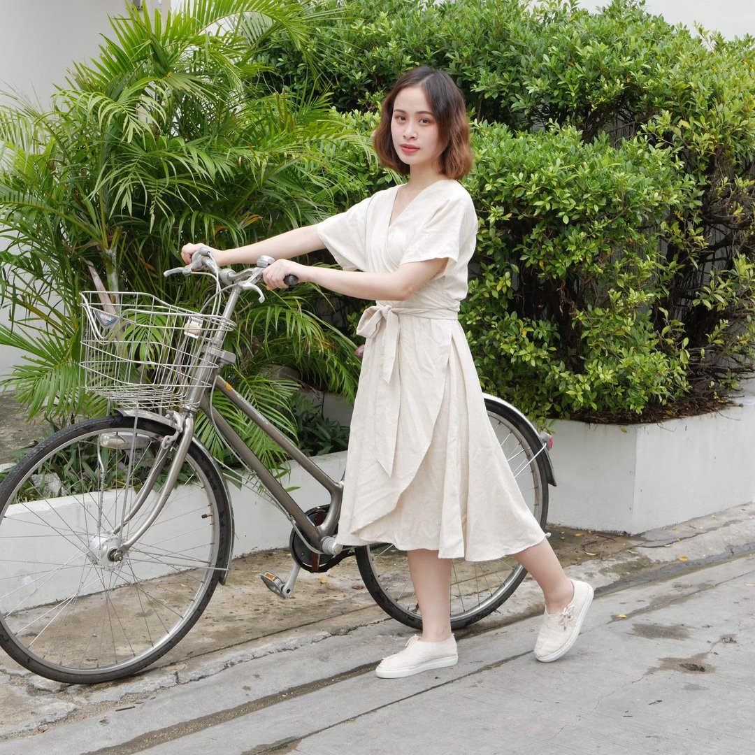 sneaker cotton natural-dye - 其他 - 棉 橘色