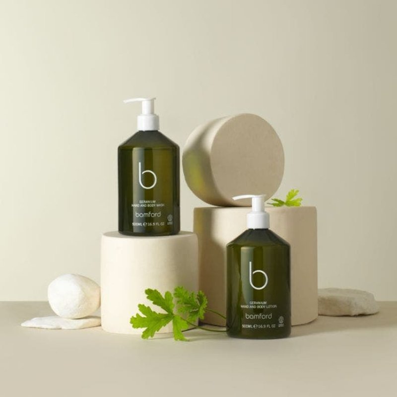 【热销限量组】Bamford 沐浴保养组  男女适用 - 沐浴用品 - 玻璃 绿色