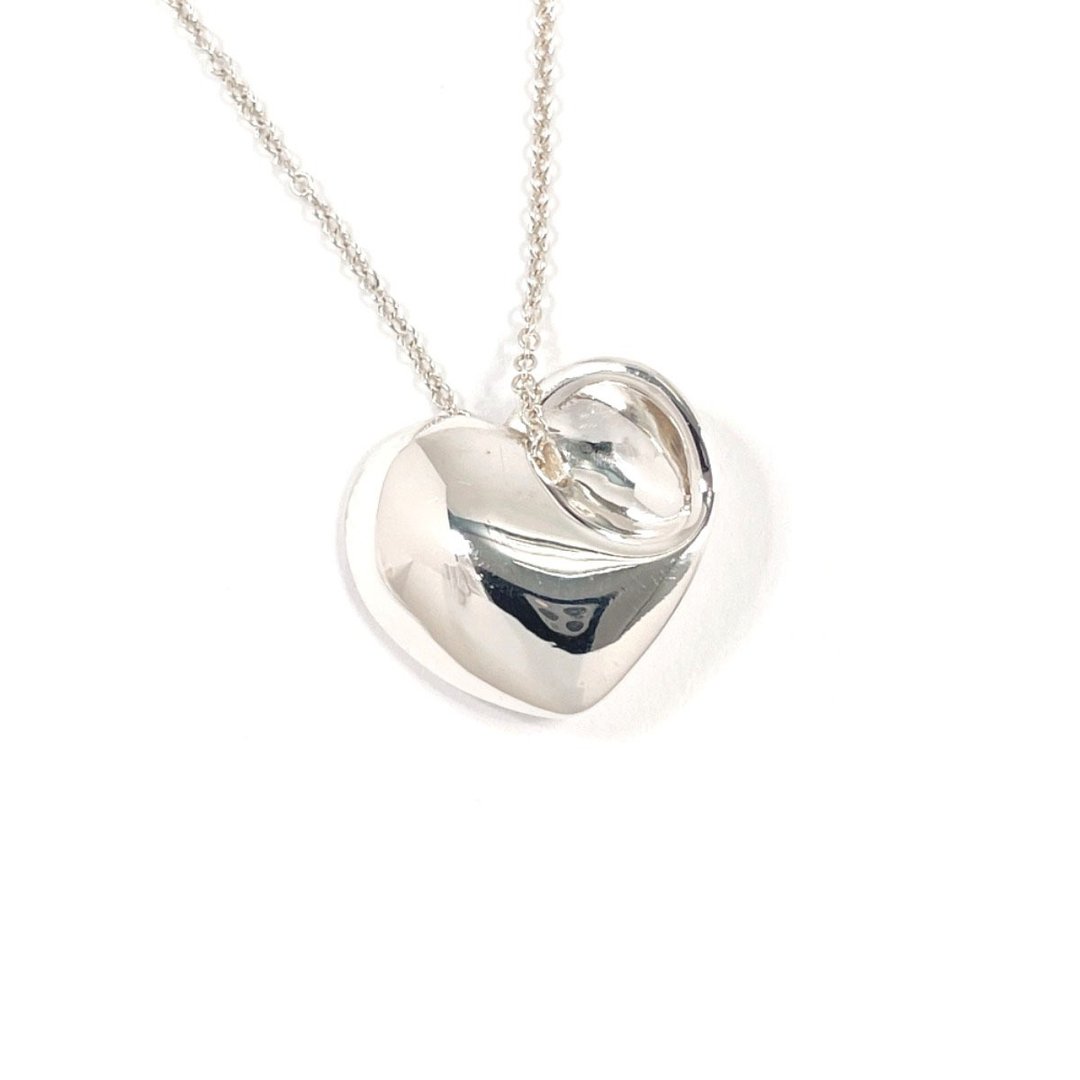 【日本直送 二手美品】Tiffany & Co. 项链 折叠爱心 925银 饰品 - 项链 - 纯银 银色