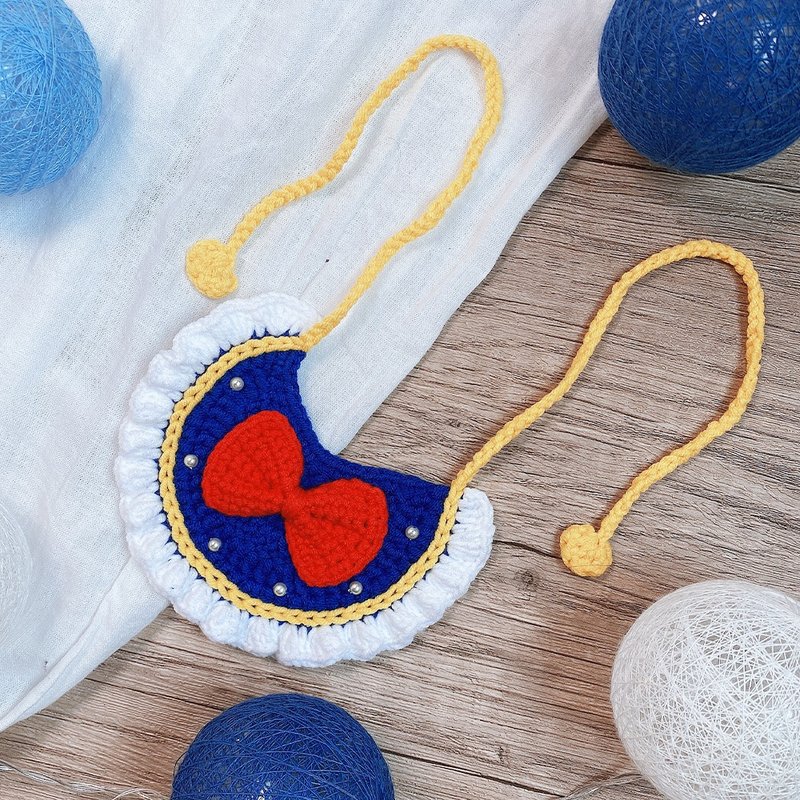 宠物针织领巾-美少女口水巾感造型 - 其他 - 棉．麻 