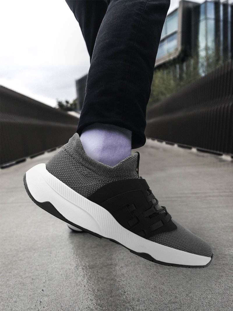 赠啰包【台湾制】V-TEX超机能防水鞋 - HELLO II 黑灰色 - 雨鞋/雨靴 - 防水材质 多色