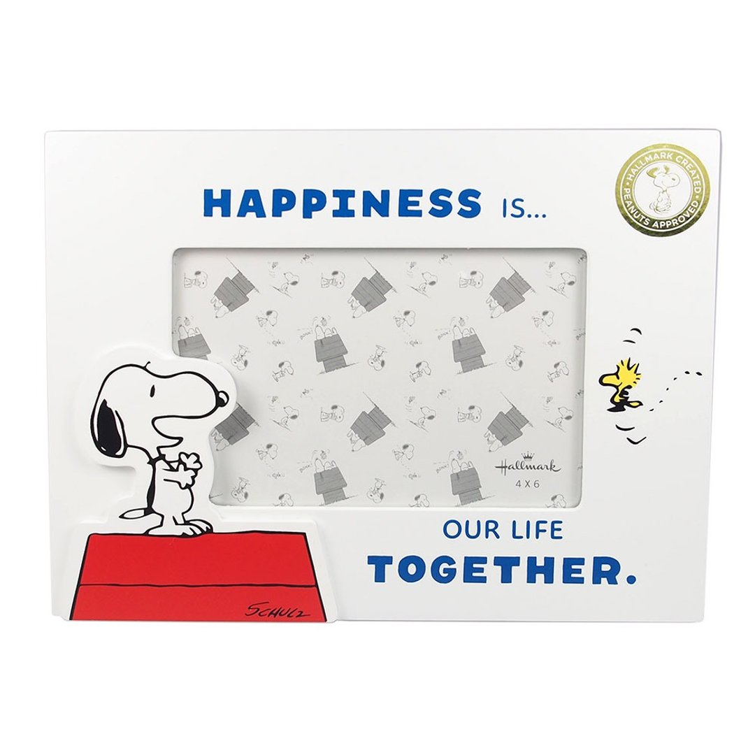 Snoopy造型相框-快乐就是在一起【Hallmark-Peanuts 史努比礼品】 - 摆饰 - 木头 多色