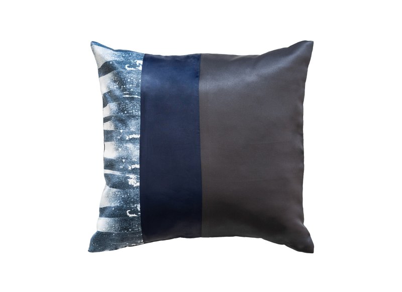 piinpillow - dark navy 16x16 inches pillow cover / 枕頭 套 / ピ ロ ー ケ ー - 枕头/抱枕 - 其他材质 灰色