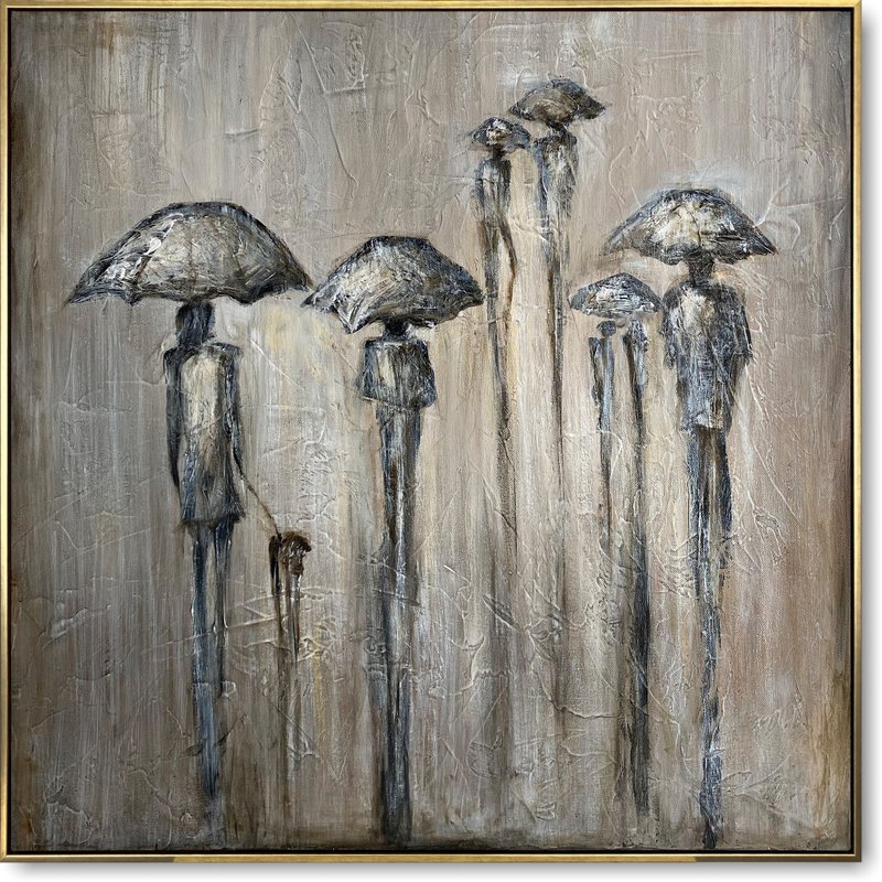 抽象具象绘画简约墙艺术现代客厅装饰 - 墙贴/壁贴 - 压克力 多色