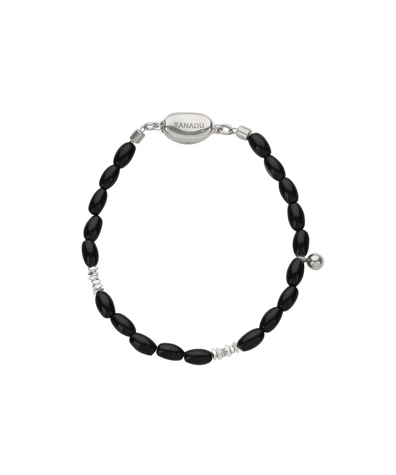 黑曜石手链 - 手链/手环 - 不锈钢 黑色