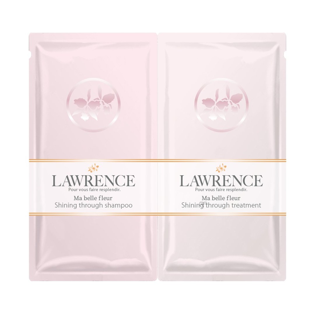 LAWRENCE 柔纶丝-粉漾 闪耀滋养洗护发体验装10ml - 旅行套装 - 其他材质 