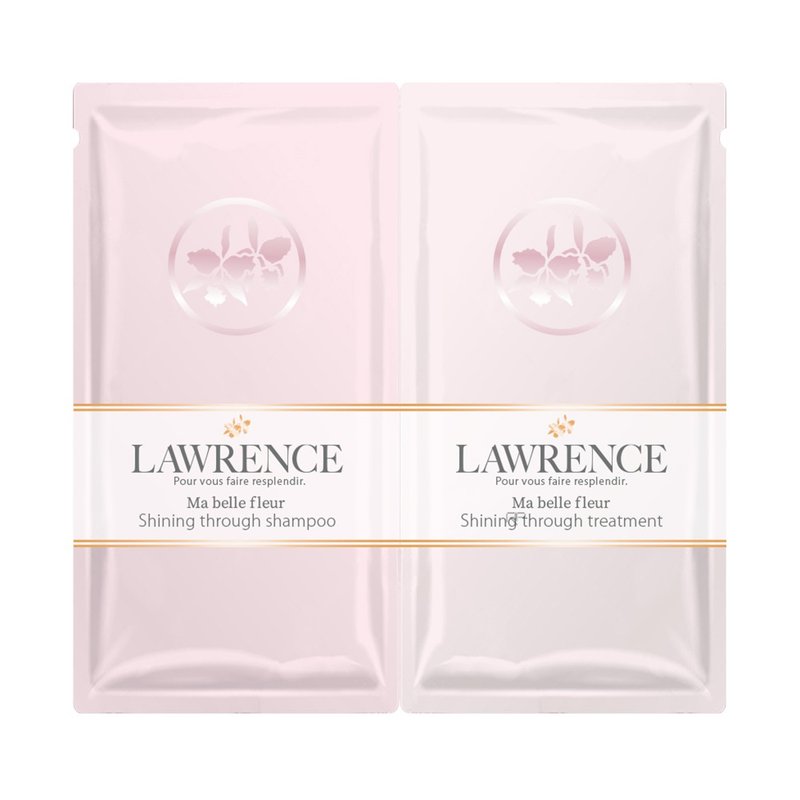 LAWRENCE 柔纶丝-粉漾 闪耀滋养洗护发体验装10ml - 旅行套装 - 其他材质 