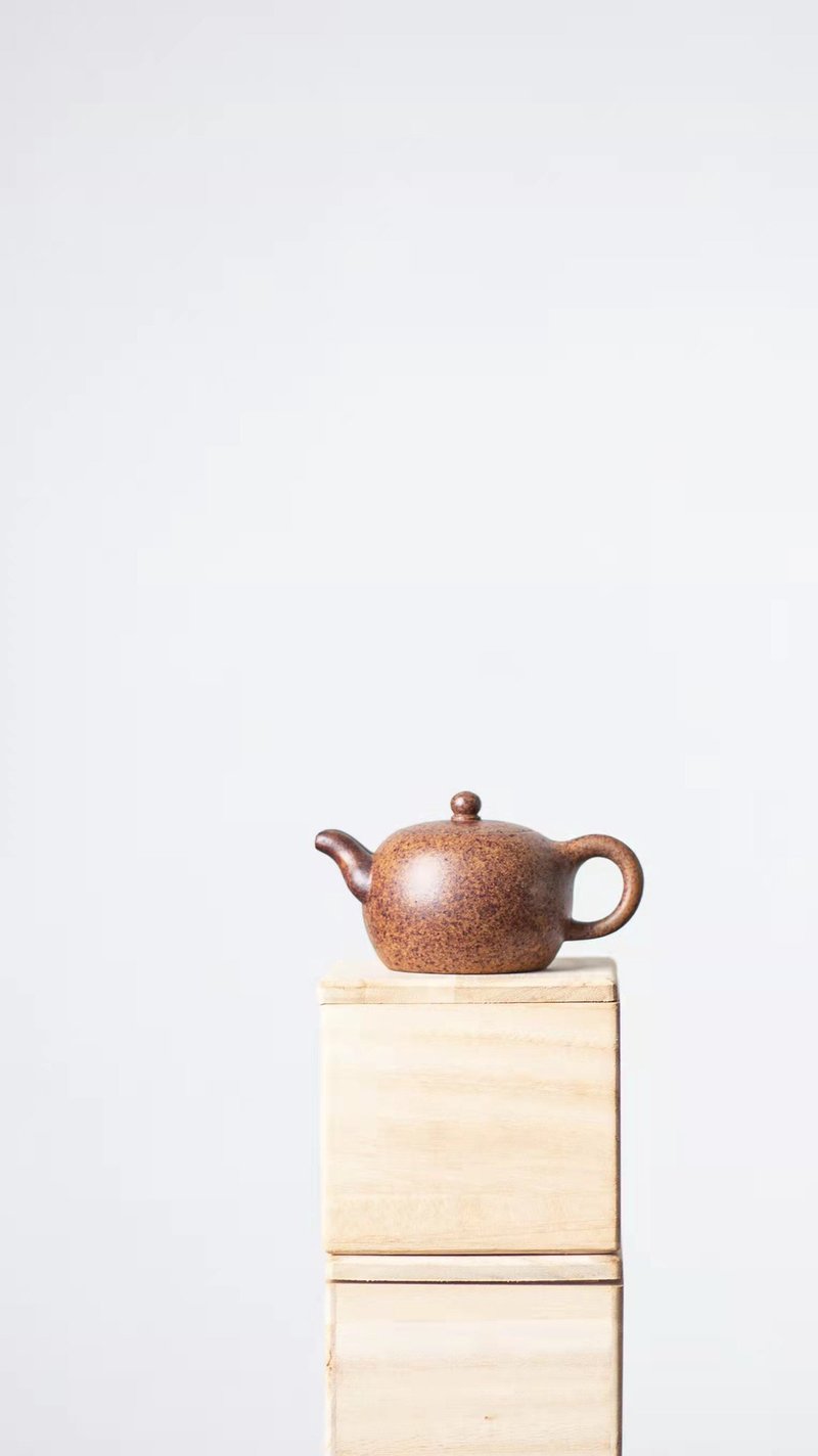 并媞 特高温 160cc 原矿老紫泥特高温烧制 老味十足 气孔延展 - 茶具/茶杯 - 陶 灰色