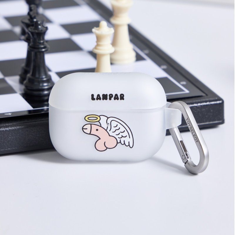 屌面人Lanparman天使ㄐㄐ强悍防摔AirPods保护套 - 耳机收纳 - 塑料 多色