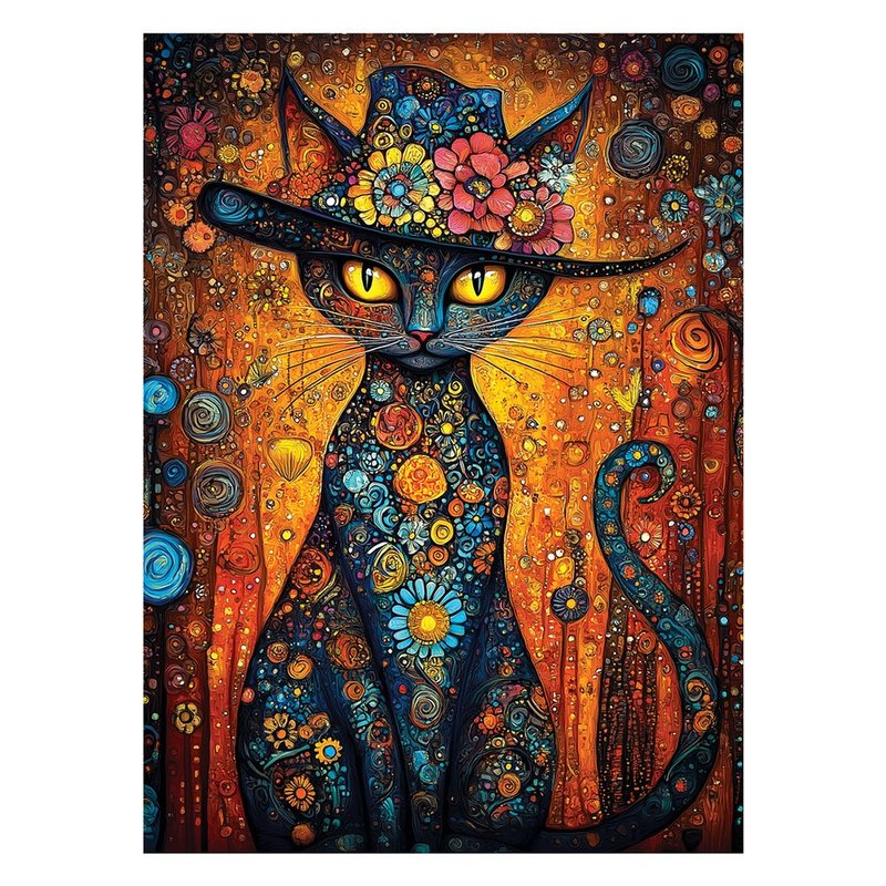 带来光亮的黑猫_Anatolian_1000片拼图 - 拼图 - 纸 