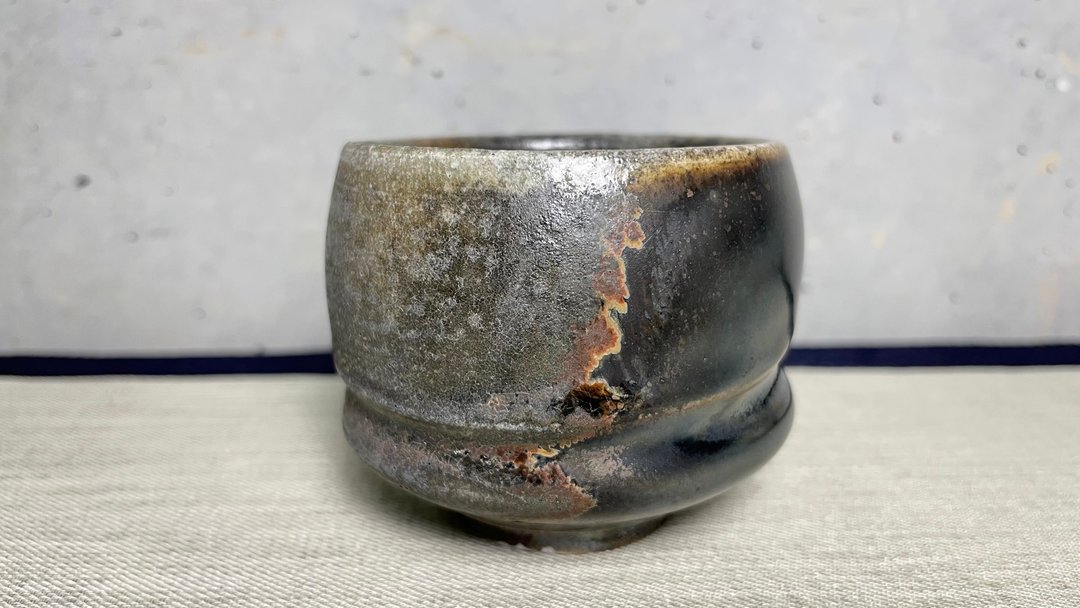 主人杯/柴烧/手工/落灰/火痕/杨博戎 - 茶具/茶杯 - 陶 