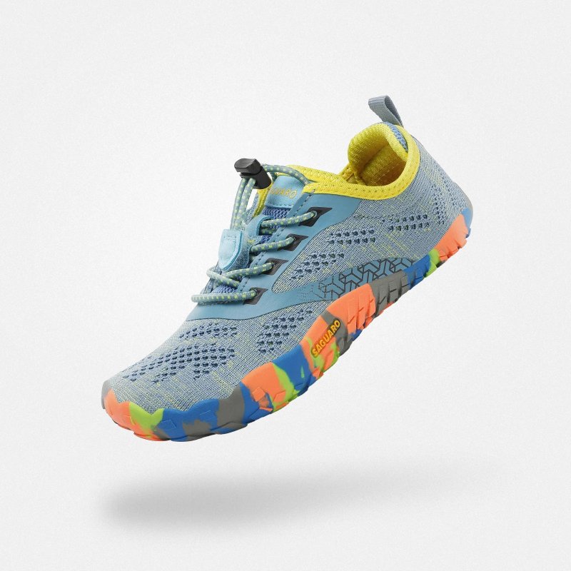 【Saguaro】Kid's Smart I - Barefoot Shoes 赤足童鞋-天蓝 - 童装鞋 - 聚酯纤维 蓝色