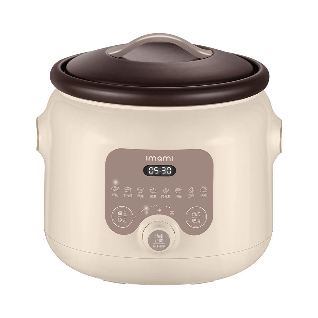 imami 智能舒肥养生炖锅 奶茶色 - 厨房家电 - 陶 
