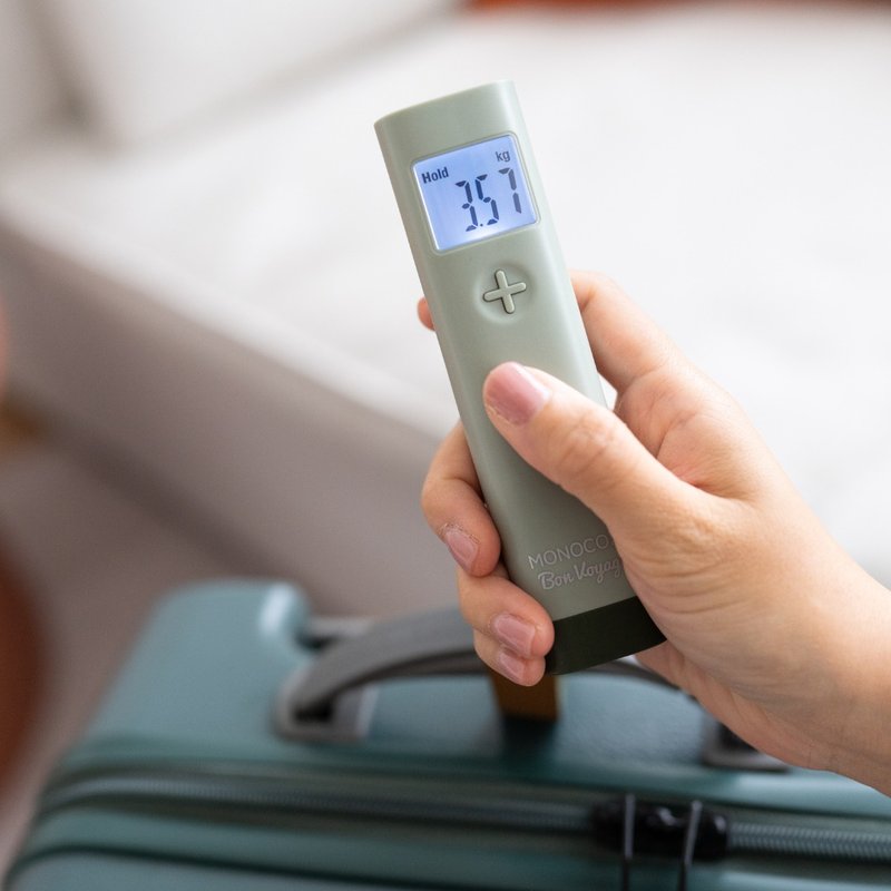 BON VOYAGE | 便携式数码显示行李秤 - 浅橄榄绿 - 其他 - 树脂 绿色