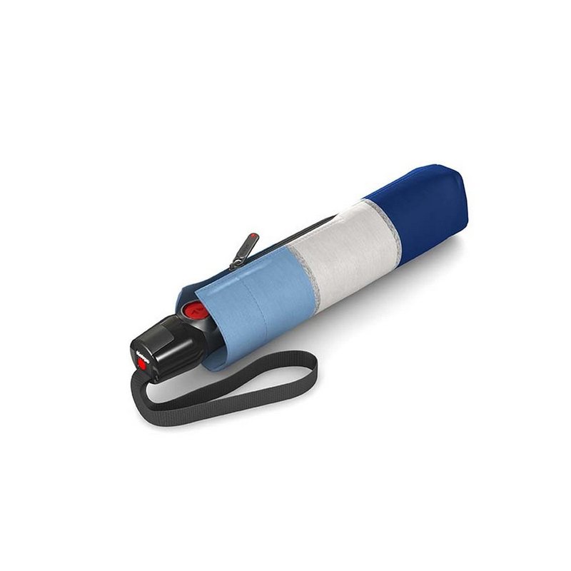 【Knirps德国红点伞】T.200 自动开收伞-Horizon Sea 地平线蓝 - 雨伞/雨衣 - 聚酯纤维 蓝色