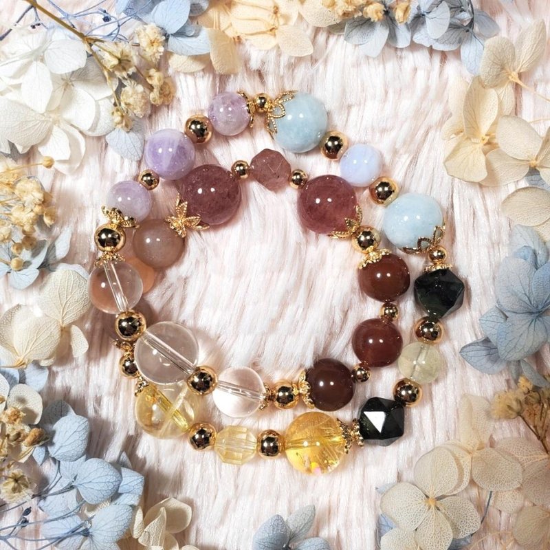 现货 疗愈七脉轮手链 全功效双层 - 手链/手环 - 水晶 多色