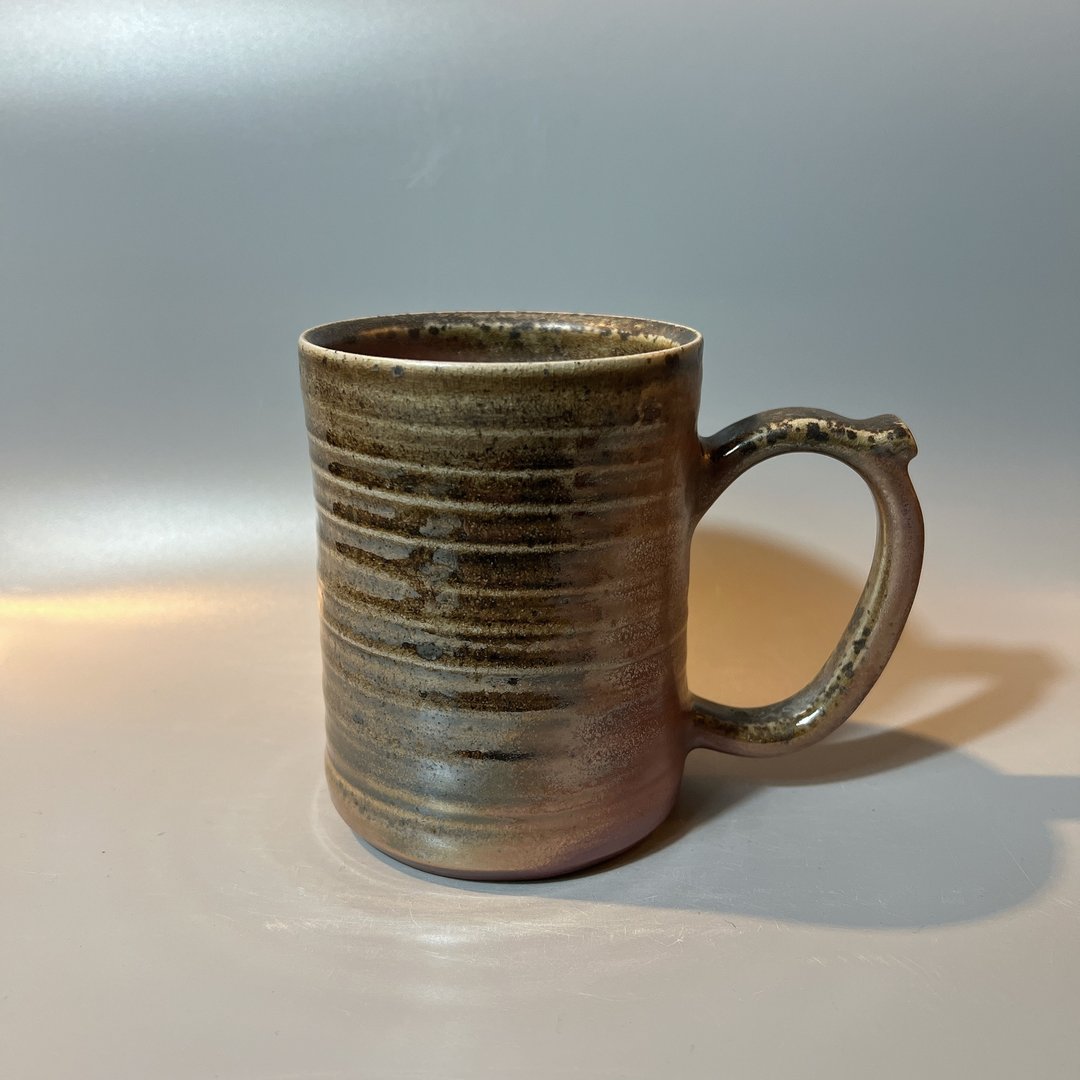 柴烧500cc马克杯 / 啤酒杯 / 小平凡手作 - 茶具/茶杯 - 陶 