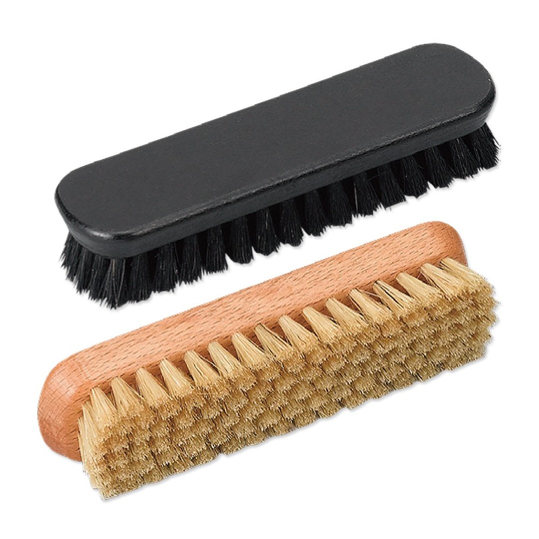 莫布雷工作鞋刷 猪鬃刷 Work Shoe Brush 德国制 长15.5cm - 其他 - 木头 多色