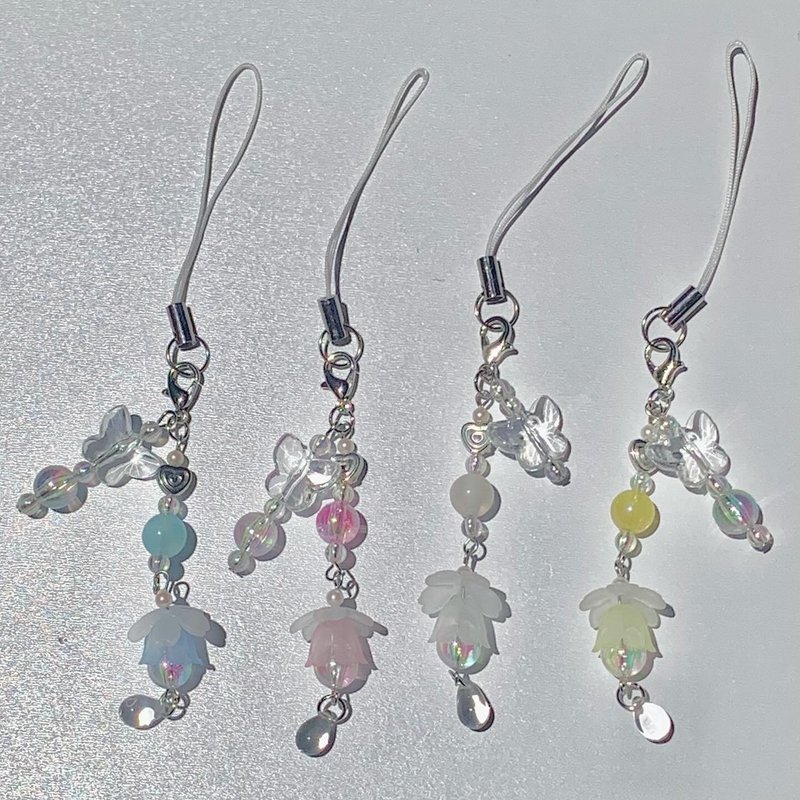 黄铃兰肩带 - 挂绳/吊绳 - 塑料 黄色