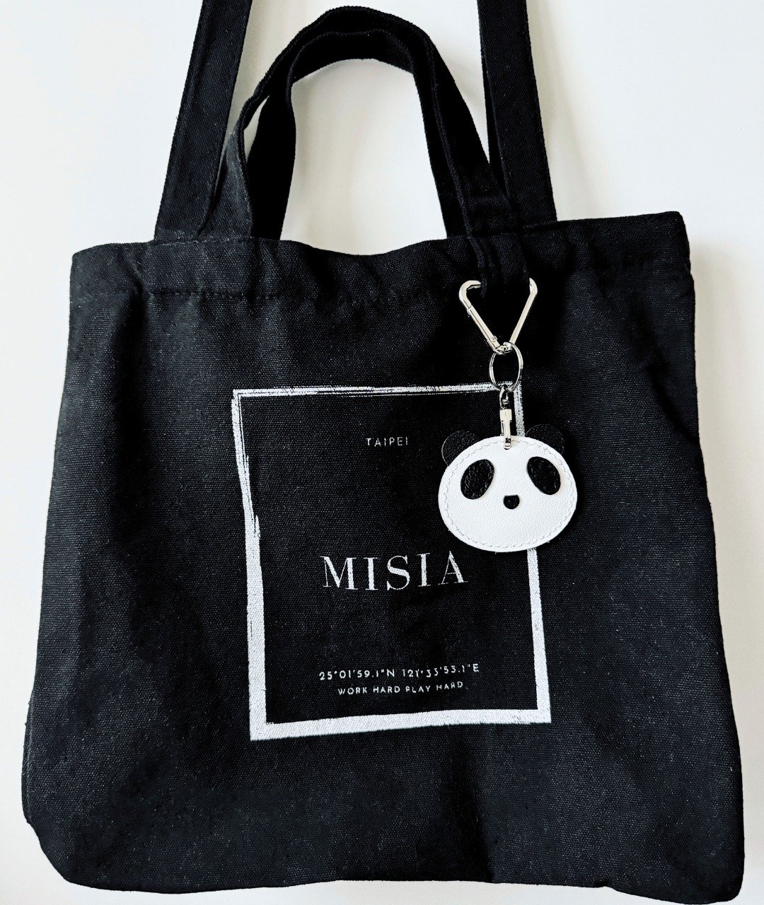 【MISIA】620皮革磁扣保护套 -熊猫 - 钥匙链/钥匙包 - 真皮 