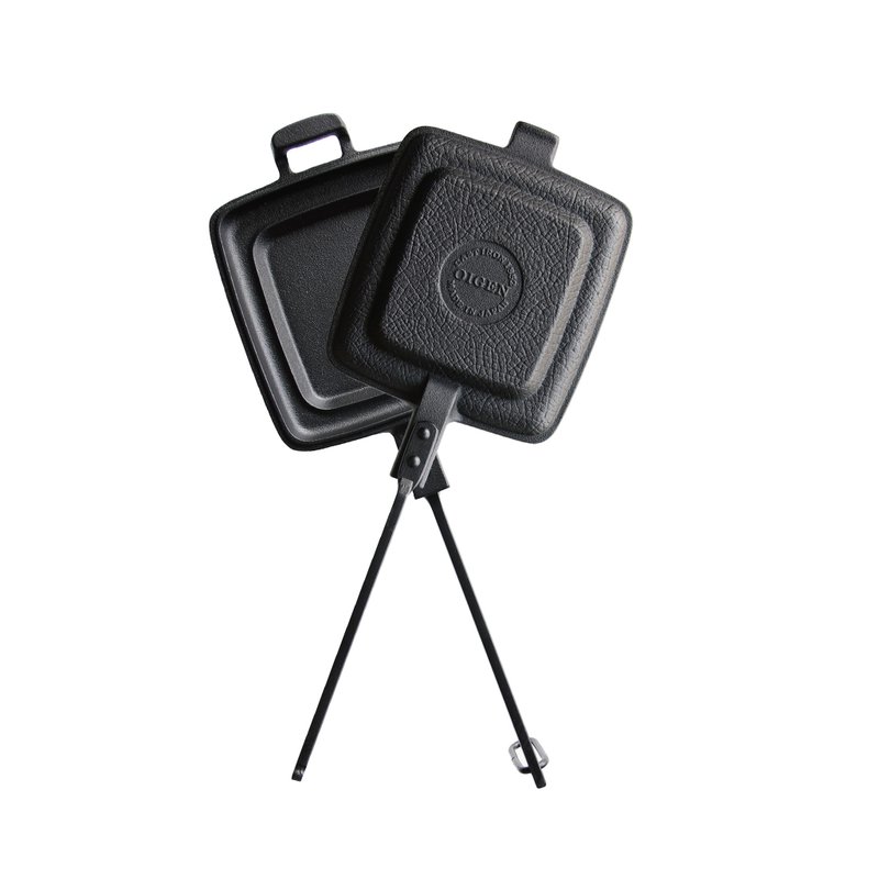 铸铁热压吐司烤盘【万用烧】 - 锅具/烤盘 - 其他金属 