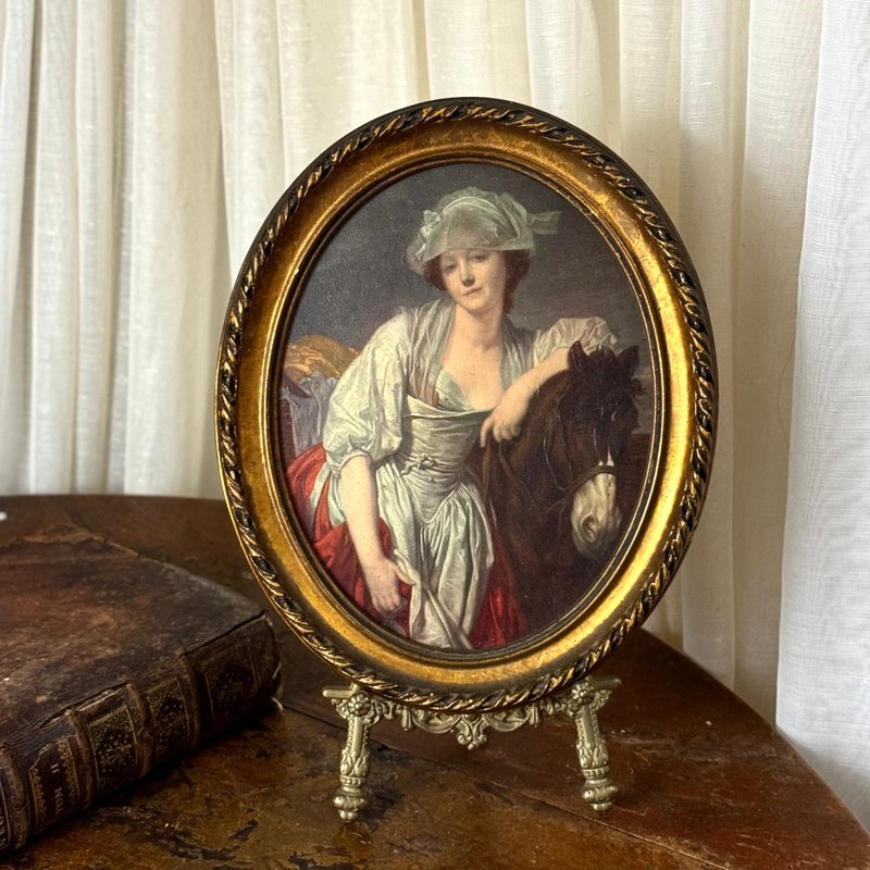 * 50896-绝美法国十八世纪名作-倒牛奶的女仆 - 墙贴/壁贴 - 其他材质 