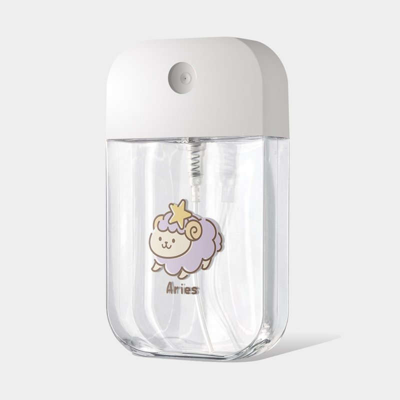 12星座 牡羊 金牛 双子 巨蟹 狮子 处女 酒精瓶 喷雾罐 037 - 收纳用品 - 塑料 卡其色