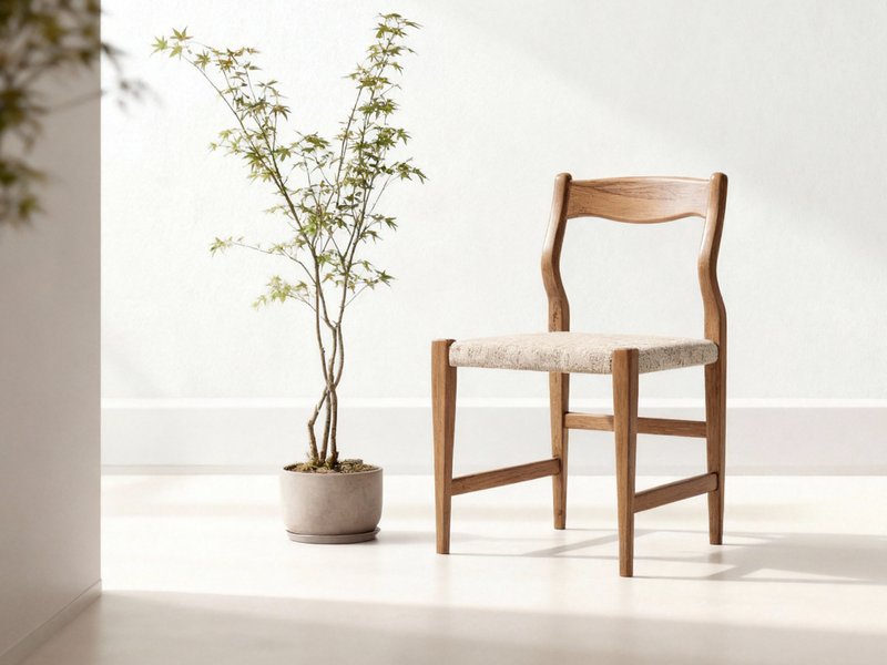 神圣原创设计实木榫卯餐椅-发簪椅 - 椅子/沙发 - 木头 