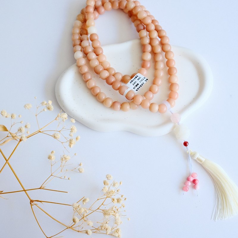 Amelia Jewelry丨菩提心丨天然菩提根108子丨菩提根项链丨文玩 - 项链 - 其他材质 