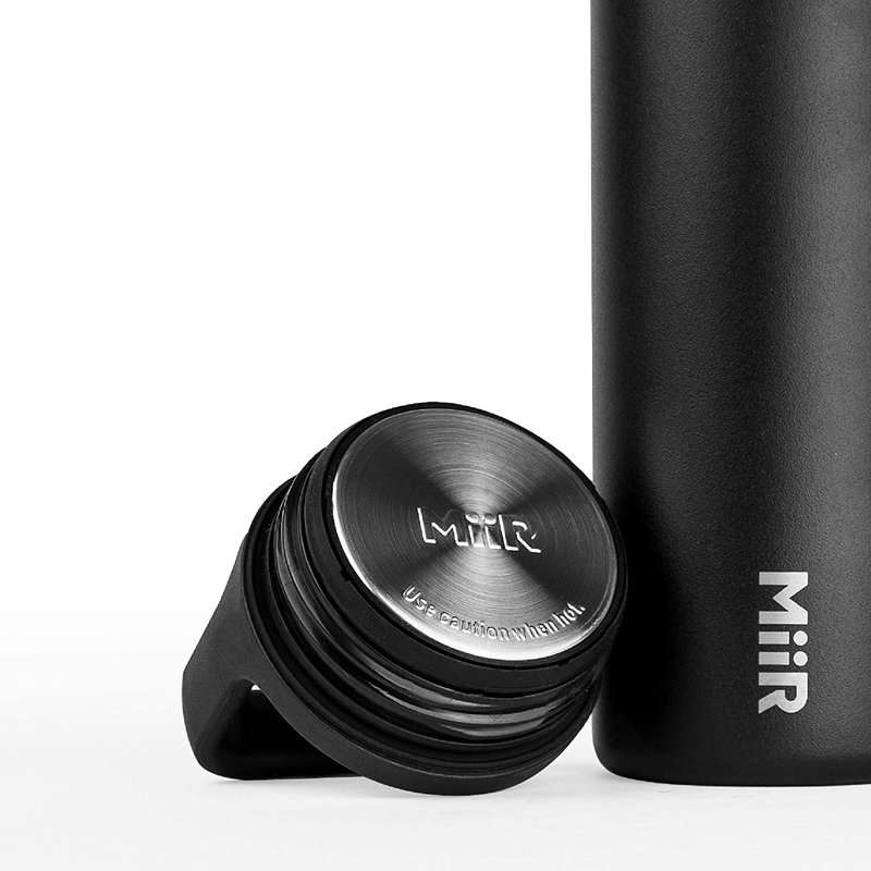 MiiR WM Lid 双层绝缘结构 宽口瓶 专用 提把瓶盖(螺纹)- 经典黑 - 保温瓶/保温杯 - 塑料 黑色