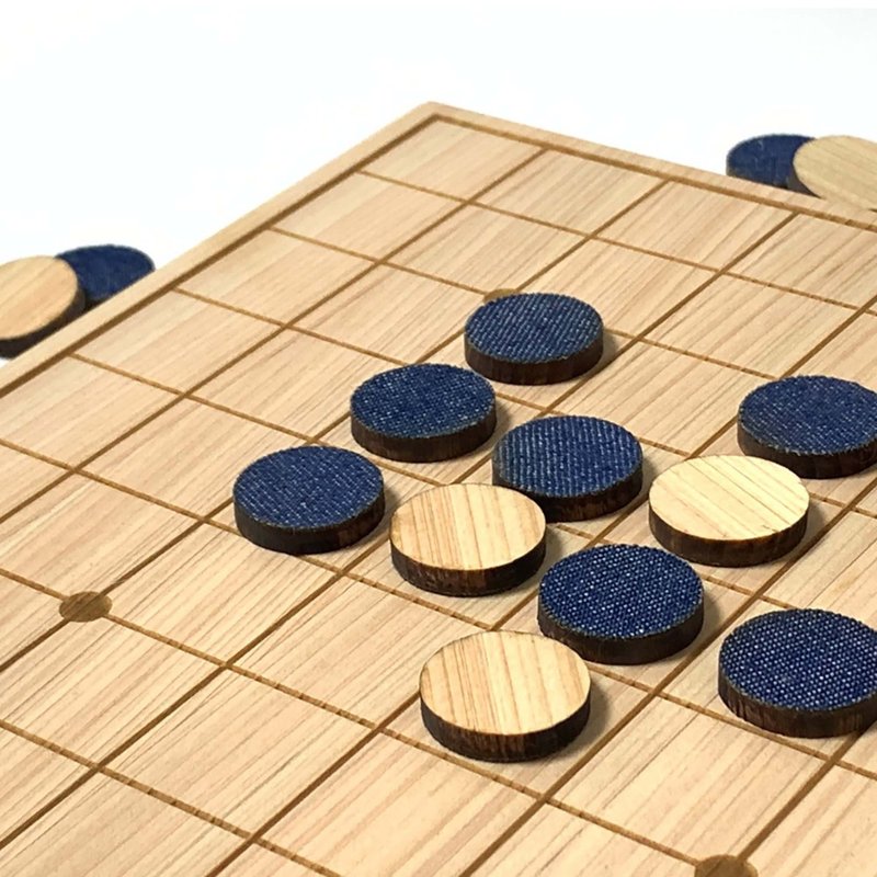 木与牛仔黑白棋黑白棋 - 桌游/玩具 - 木头 咖啡色