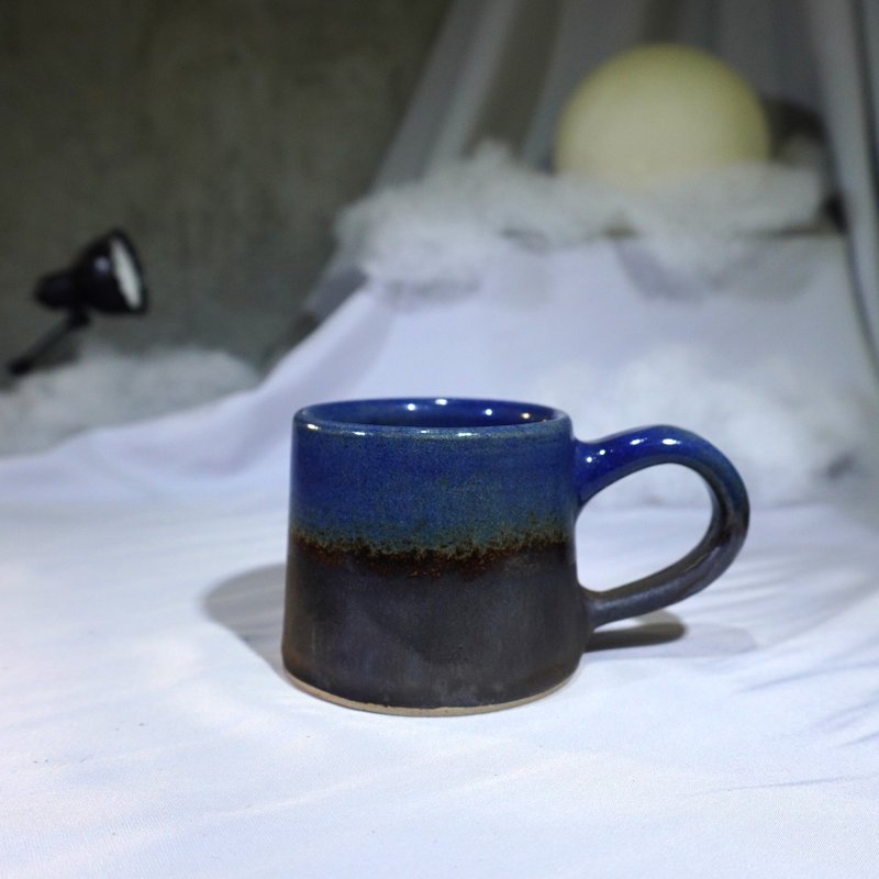 夜色迷你山形杯-约100ml,茶杯,马克杯,水杯,咖啡杯 - 咖啡杯/马克杯 - 陶 多色