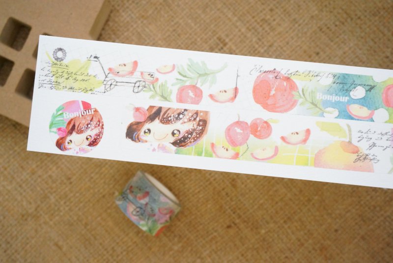 My Best Friends 日本和纸胶带 苹果款 - 纸胶带 - 纸 