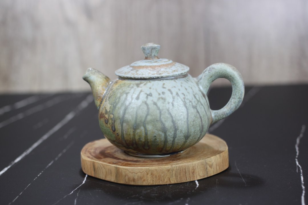 【气质生活】七日柴烧 柴烧茶壶 天然落灰 莺歌名家叶敏祥手作 - 茶具/茶杯 - 瓷 