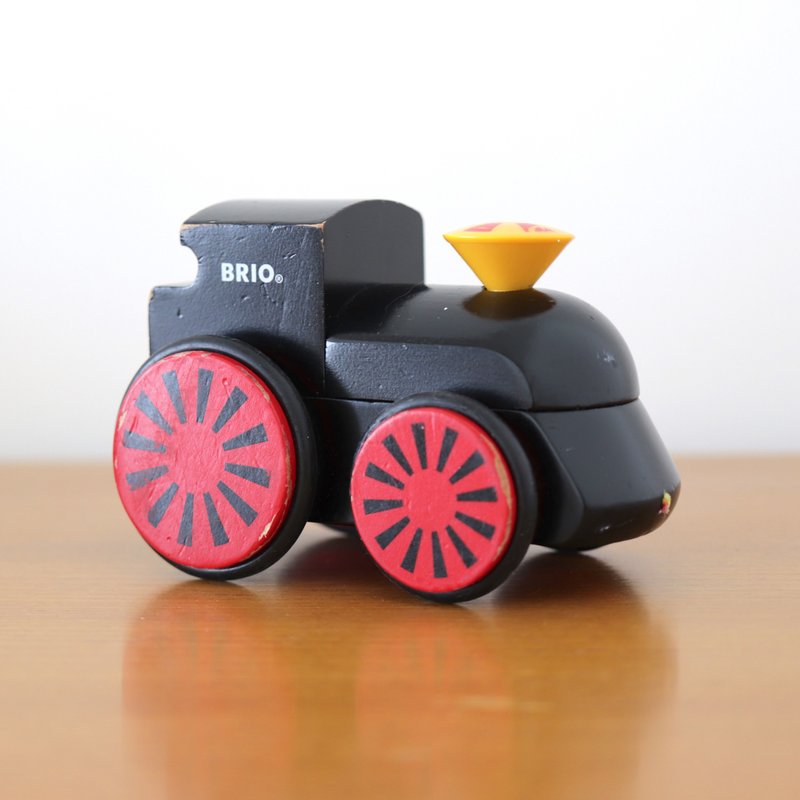 瑞典Brio实木黑色火车头老玩具 - 玩具/玩偶 - 木头 黑色