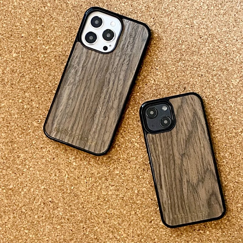 iPhone 13 min/ iPhone 13 / iPhone 13 Por / iPhone Por Max - 手机壳/手机套 - 木头 灰色