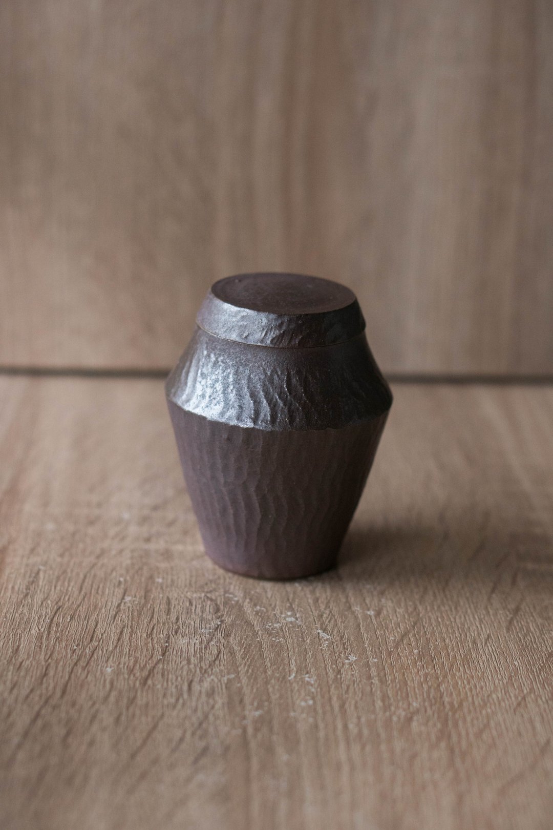 柴烧小茶罐 | 茶仓 - 茶具/茶杯 - 陶 咖啡色