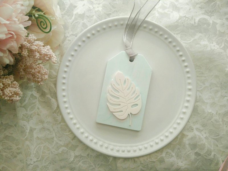 清新棕梠叶扩香石 - 香薰/精油/线香 - 其他材质 多色