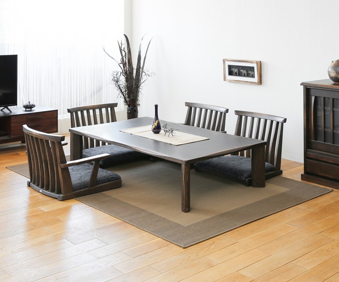 飞騨家具 Ibata interior 木乐 矮桌(四角桌脚) - 餐桌/书桌 - 木头 咖啡色
