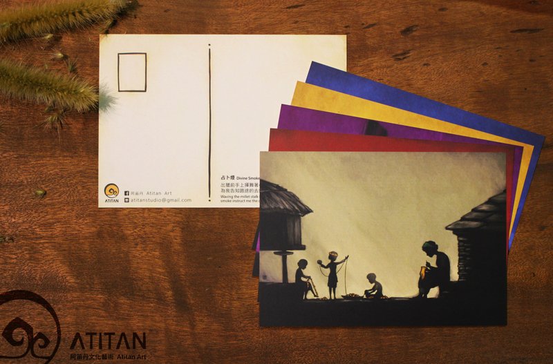 明信片-时光故事 - 卡片/明信片 - 纸 