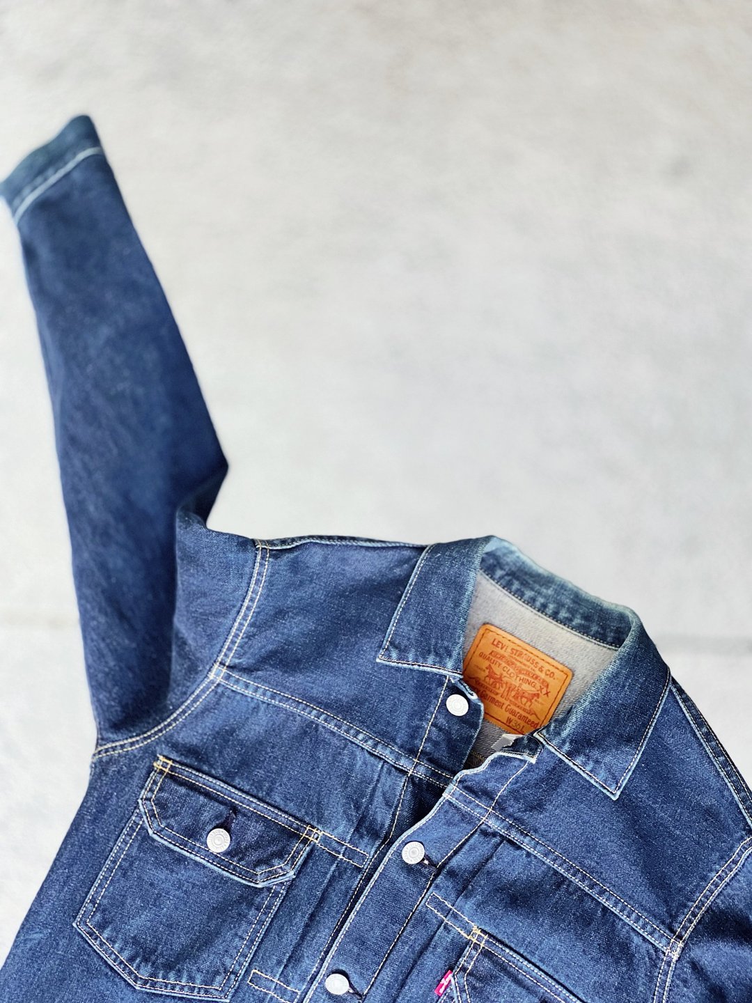 Levis 507xx LVC 全新有吊牌  丹宁牛仔外套 vintage coat - 男装外套 - 棉 蓝色